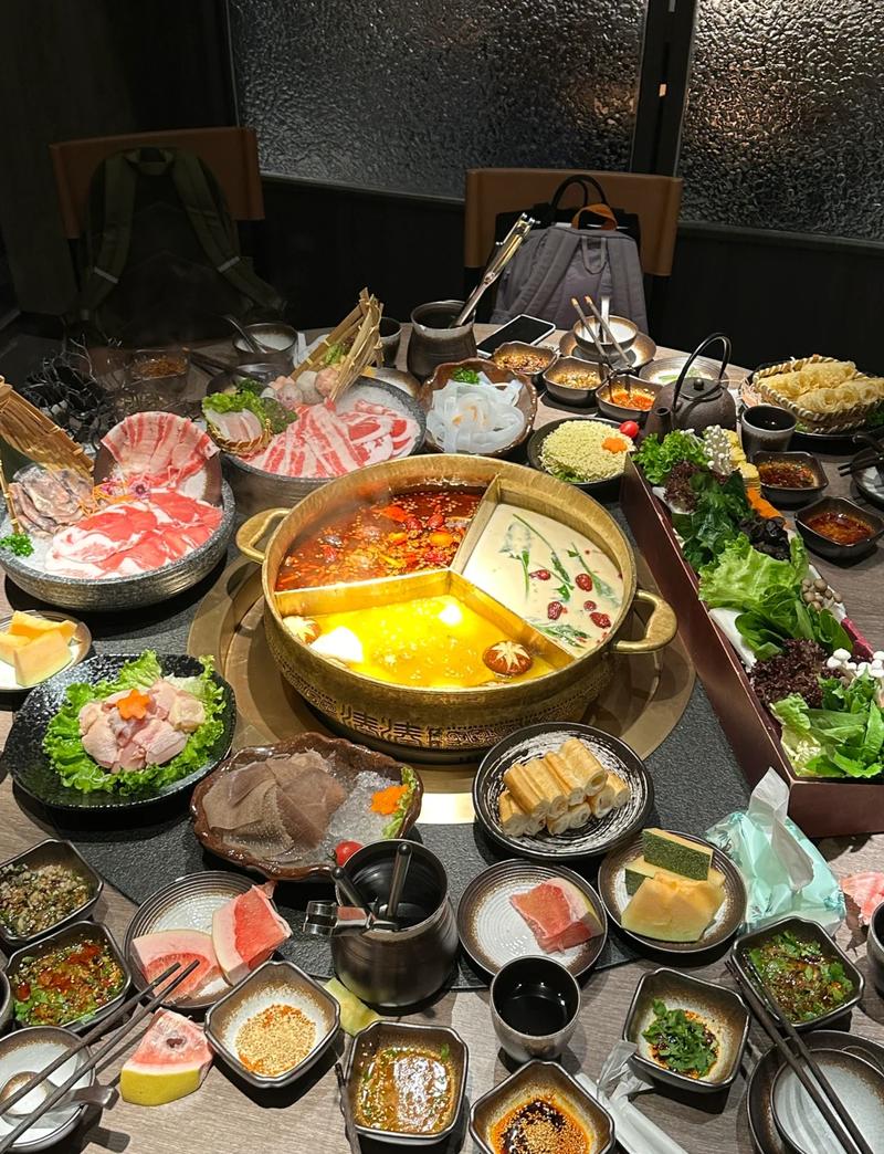 高端火锅 全席 鸳鸯锅 涮品 餐饮门店